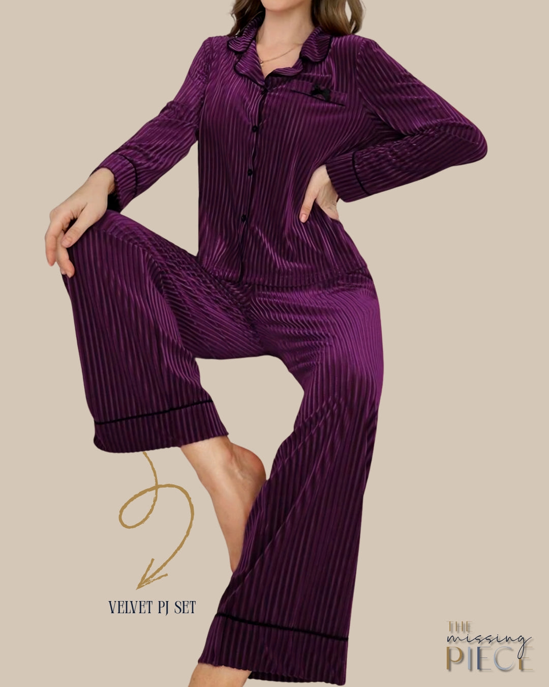 Amethyst Luxe PJ Set